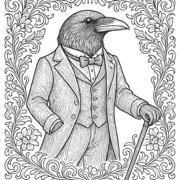 Victorian Halloween Animals - Image 3