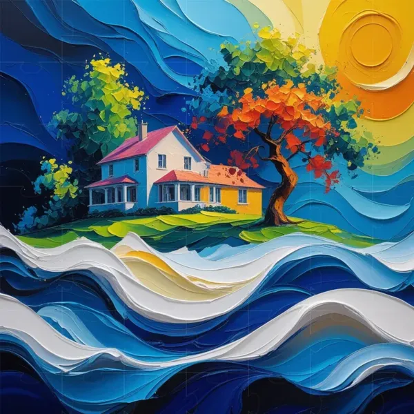 Stunning Vibrantly Colored Paintings - Image 5