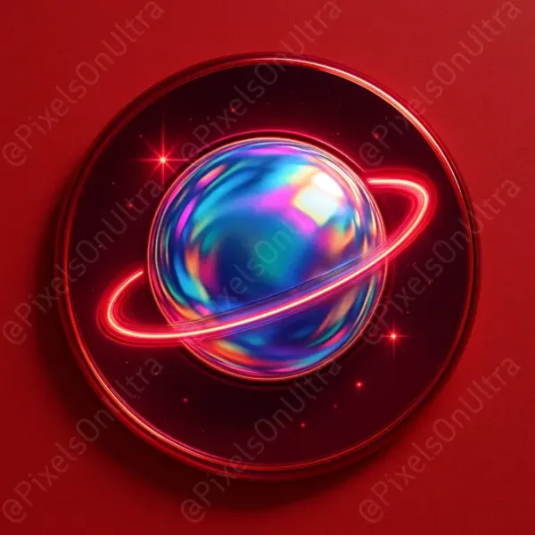 Neon Chrome Mashup Thumbnail Icons - Image 4