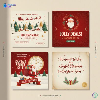 Holiday Campaign Builders – Christmas Edition – 4 Free High-Value Prompts