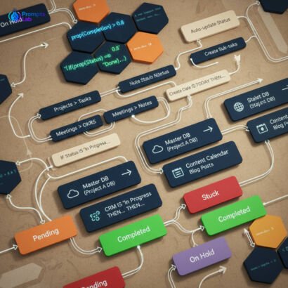 Notion Automation Flows – 25 High-Value Prompts (Premium Pack)