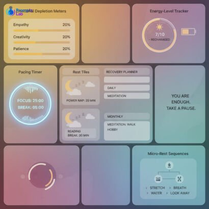 Burnout Prevention & Recovery – 25 High-Value Prompts (Premium Pack)