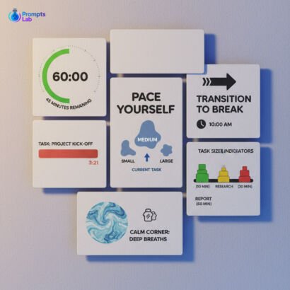 Time Blindness Solutions – 25 High-Value Prompts (Premium Pack)