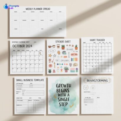 Etsy Printables Empire Pack – 25 High-Value Prompts (Premium)