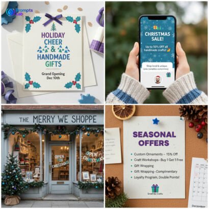 Holiday Campaign Builder – Christmas Small Business Edition – 25 Premium High-Value Prompts