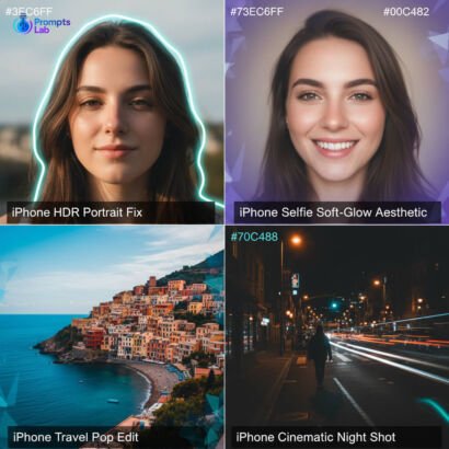 iPhone-Only Mobile Editing Pack – Premium (25 High-Value Prompts)