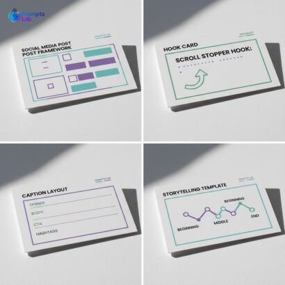 Social Media Posts – 25 High-Value Prompts (Creator Edition Premium Pack)