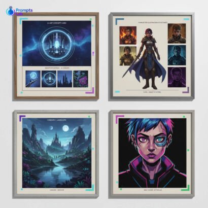 AI Art & Midjourney – 4 Free High-Value Prompts