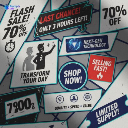 Storefront Hyper-Conversion Image Pack – 25 High-Value Prompts (Premium Pack)