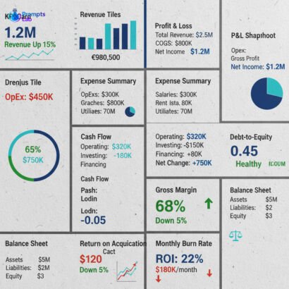 Financial Report Automation – 4 High-Value Prompts (Free Pack)