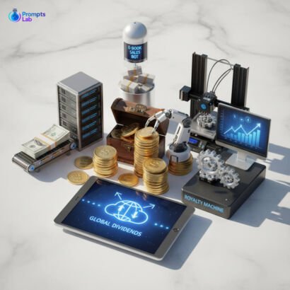 Passive Income AI Automation Pack – 25 High-Value Prompts (Premium)