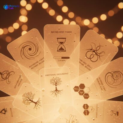 Burnout Early Intervention Pack – 25 High-Value Prompts (Premium Pack)