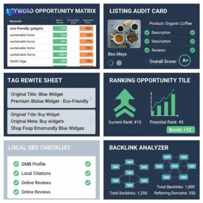 Etsy SEO & Ranking Booster Pack – 25 High-Value Prompts (Premium)